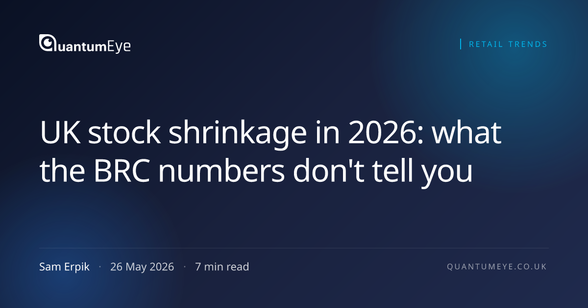 UK stock shrinkage in 2026: what the BRC numbers don't tell you